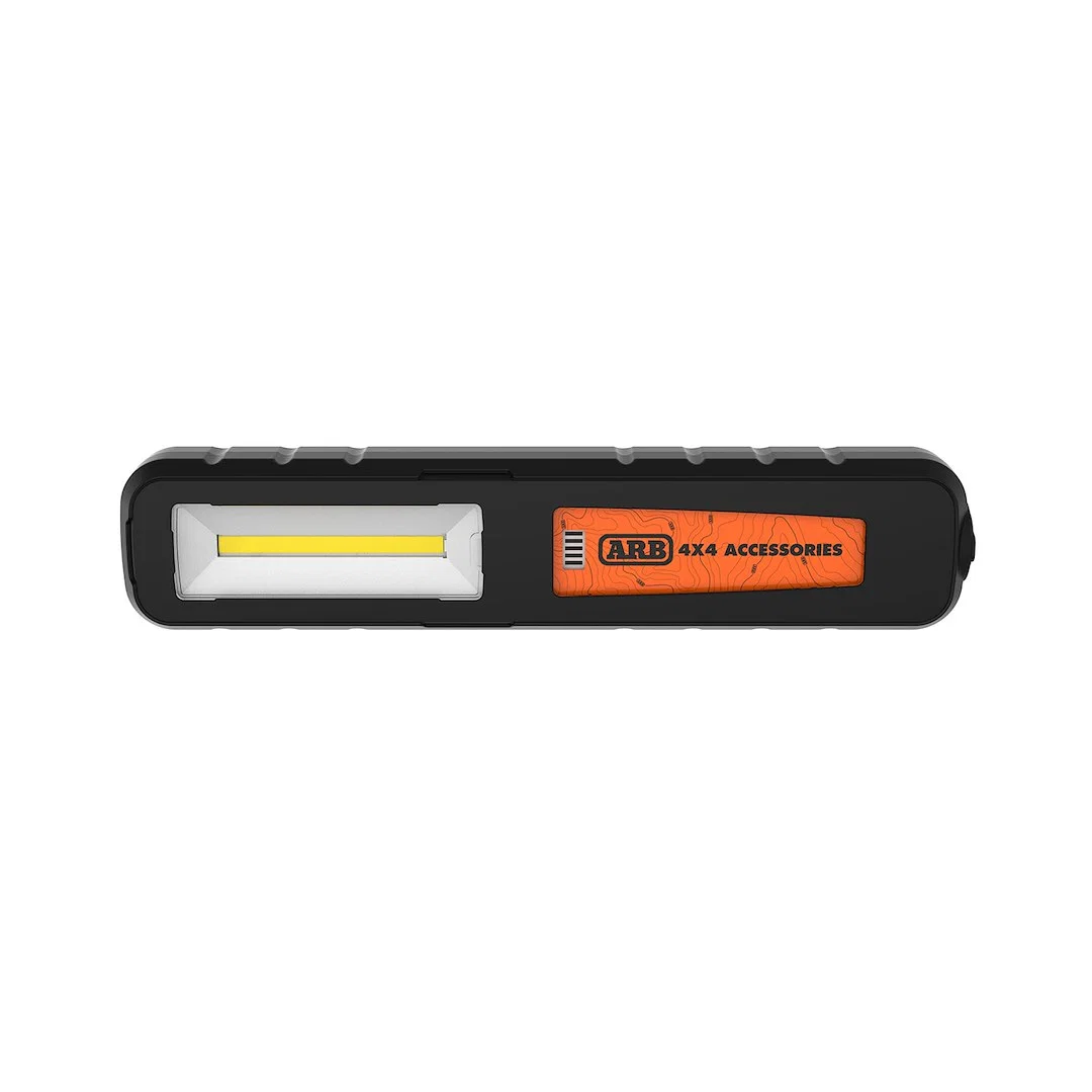 10500060A – ARB USA Flashlight, Hand Held LED Clear Lens 10 Watt Battery Powered With 12 Volt Cigarette Lighter Adapt...